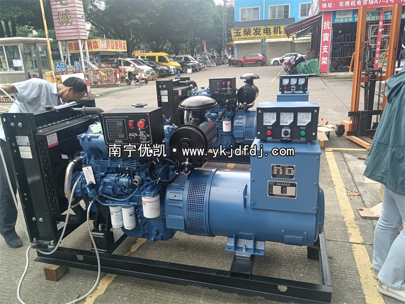 2024年5月31日，兩臺50KW玉柴發(fā)電機組試機發(fā)貨南寧某養(yǎng)殖場