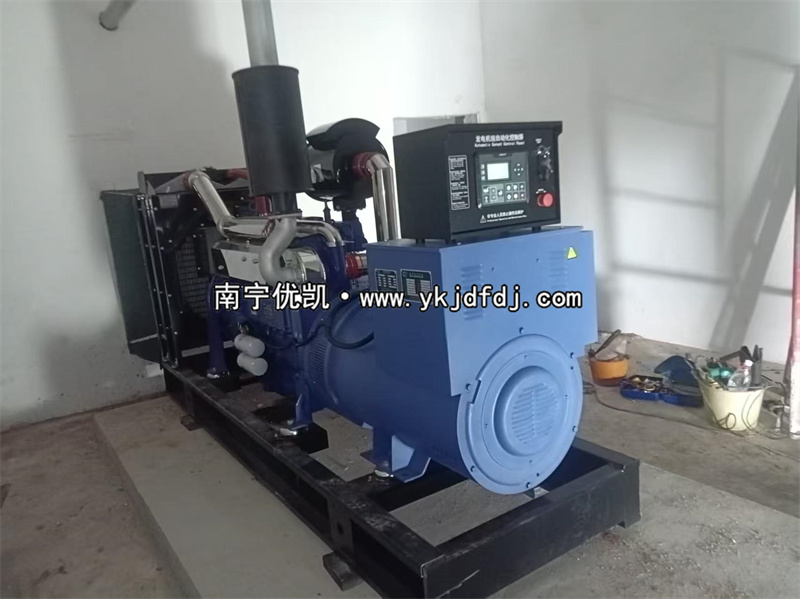 2025年10月30日，防城港項目300kw柴油發(fā)電機組安裝完成并試機